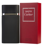 cartier santos de cartier 100ml edt spray (m)